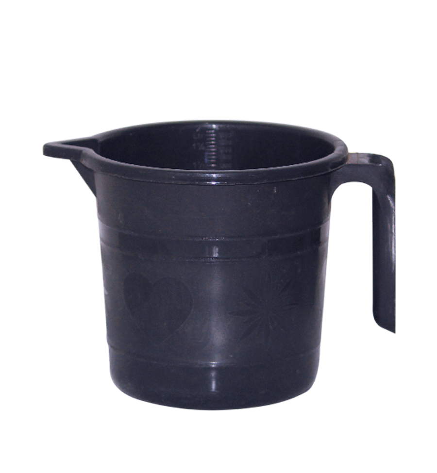 2 Liter Mug Black